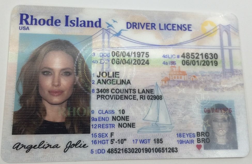 Rhode Island Fake ID