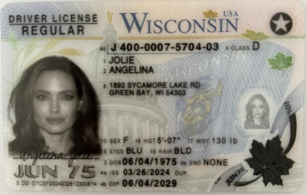 Wisconsin fake id (Premium)